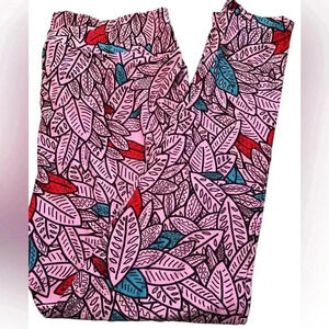 Lularoe TC2 lavender leaf  leggings. OG Patrick quality & fit.